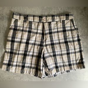 Plaid shorts